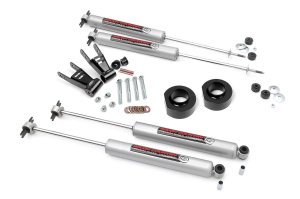 Jeep Cherokee Suspension Lift Kit - Rough Country - N3 Shocks - '84-'01